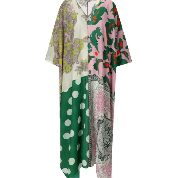 Essential Antwerp. Hansas Caftan. Multi Color. CTN Blend. Washable.